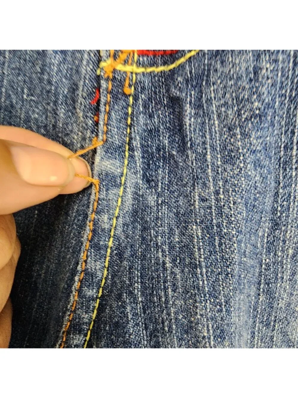Coogi Shorts Mens 44 Blue Vintage Bagging Denim Jean Jorts *Read*